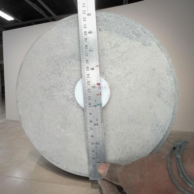 Tilting wet grinder Roller stones set of 2 pcs 20 liter