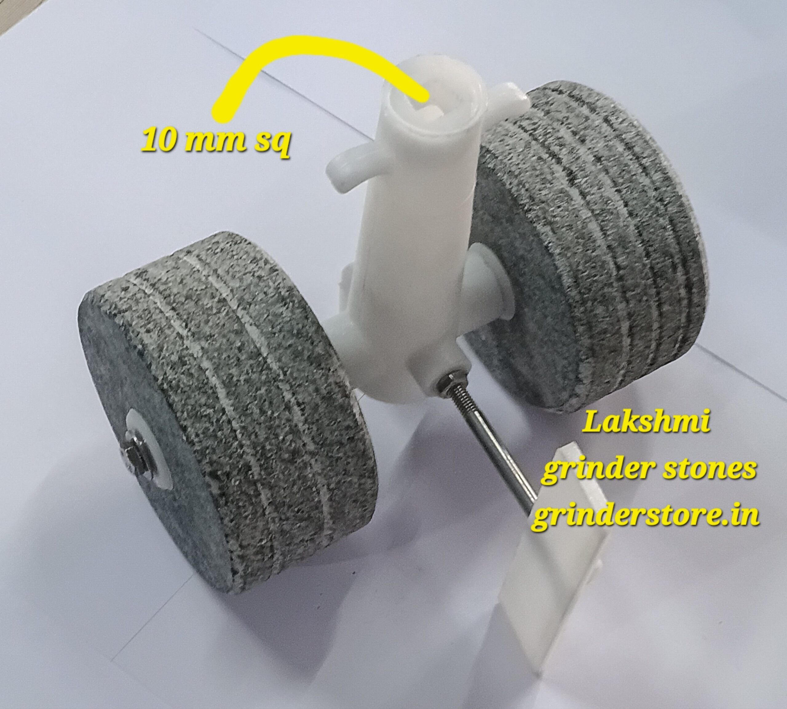 Lakshmi tabletop grinder roller stones set